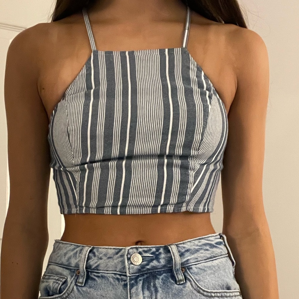 American eagle high neck tank top size xs